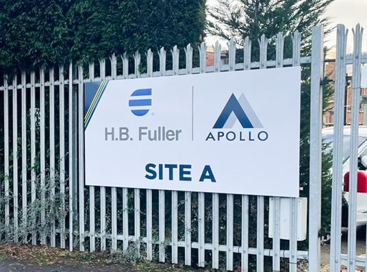 Fence Sign With Print Apollo Signs Express Birmingham
