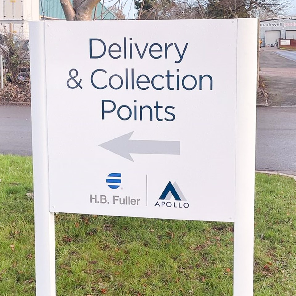 Replacement Printed Panel Post And Panel Sign Apollo Signs Express Birmingham