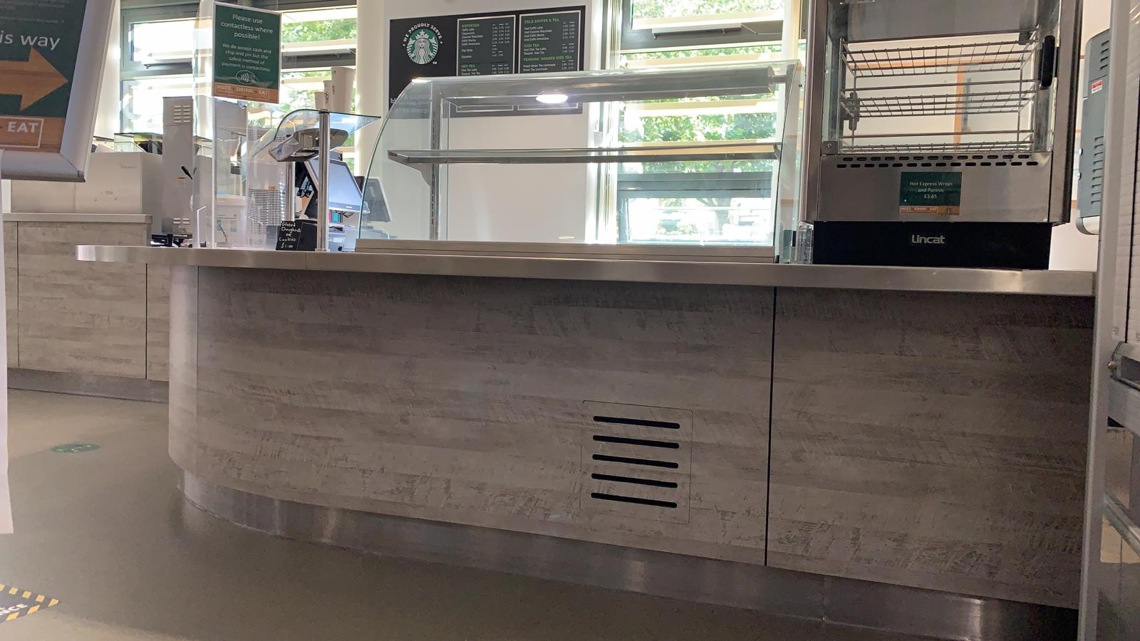 Signs Express Bath Install Bath Spa University Cafe Signage