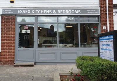 Essex Kitchens Shop Front Sign