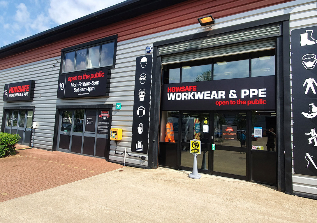Howsafe Workwear signs main view