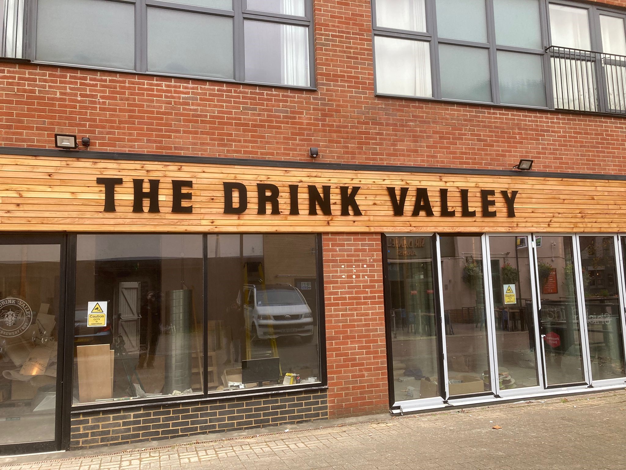 Cheers to 'The Drink Valley' choosing Signs Express Swindon