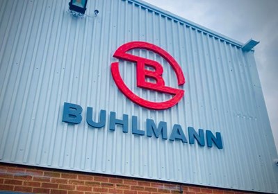 Built Up Letters and Logo for Buhlman, Rugby