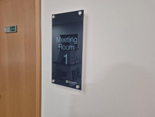 Ramsdens Solicitors - Interior Acrylic Sign On Locators