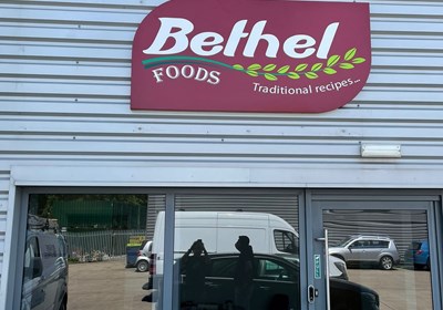 External Signage For Our Customer @ Bethel Foods By Signs Express Aylesbury