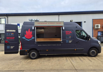 irori van wrapped