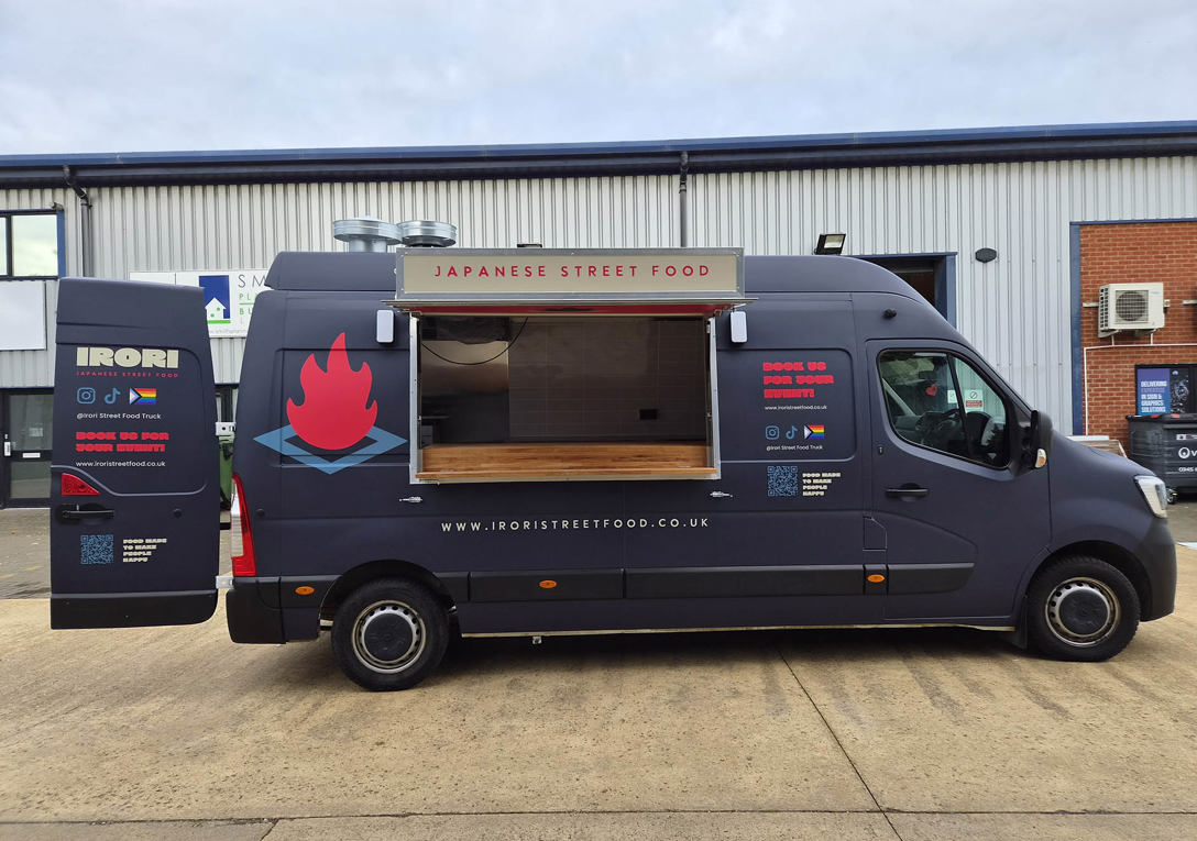 irori van wrapped