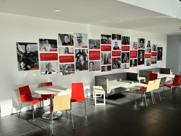 Clear Acrylic Panels With Reverse Printed Graphics