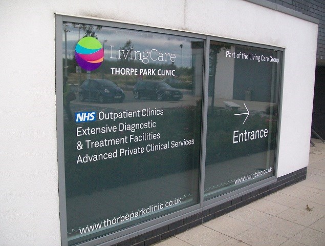 Living Care Health Window Graphics Window Film (2)