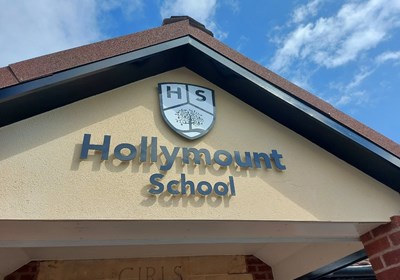 Fascia Hollymount School Worcester