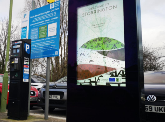 3. Outdoor Interactive Screens