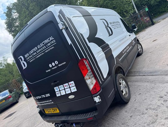 Ben Carter Electrical - Vehicle Graphics