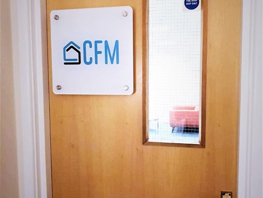 CFM Bournemouth Door Signs