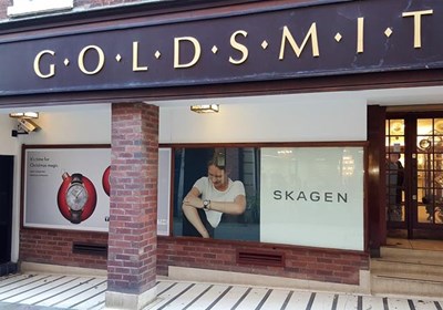 Goldsmiths Shop Front Signs Retail Telford
