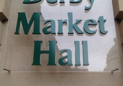 Exterior Sign For Derby Market
