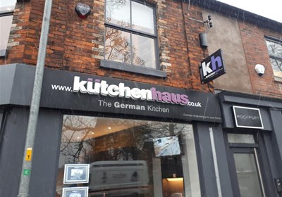 Kitchenhaus Shop Front Sign Sheffield