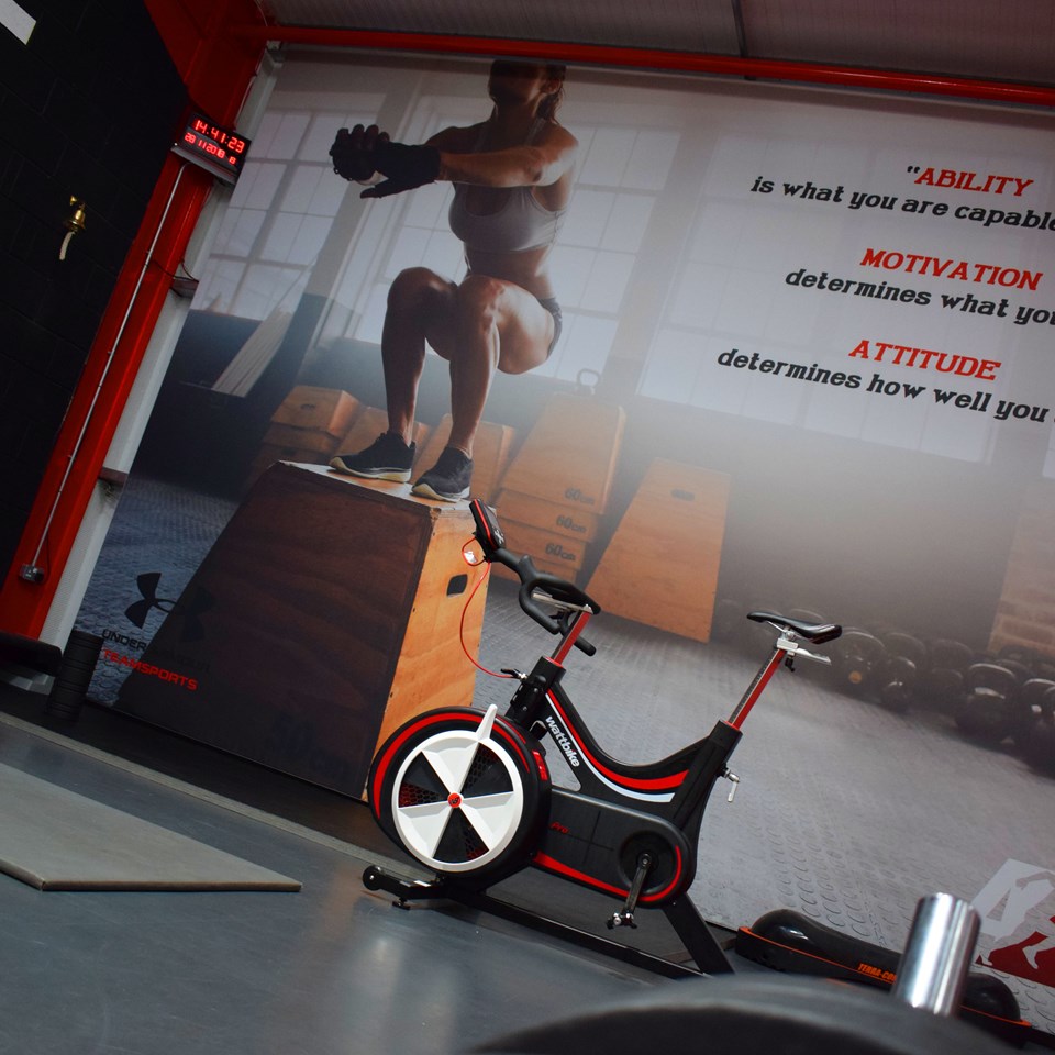 Large Banner With Watt Bike