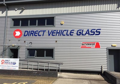 Direct Vehicle Glass Flat Cut Letters Liverpool