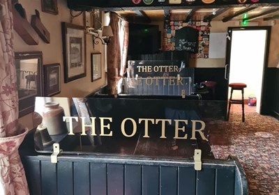 The Otter Restaurant Graphics Southampton