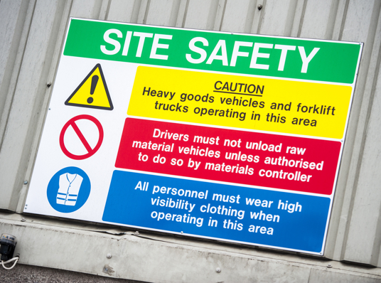 Healthy & Safety Signs