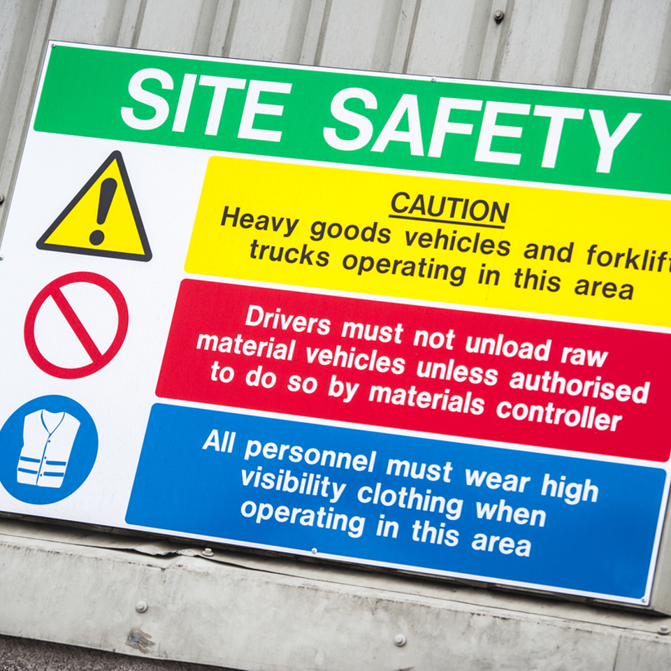 Healthy & Safety Signs