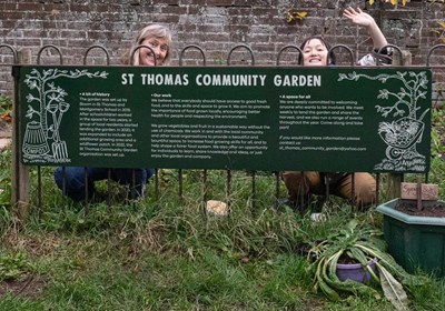 St Thomas Community Garden December 2023