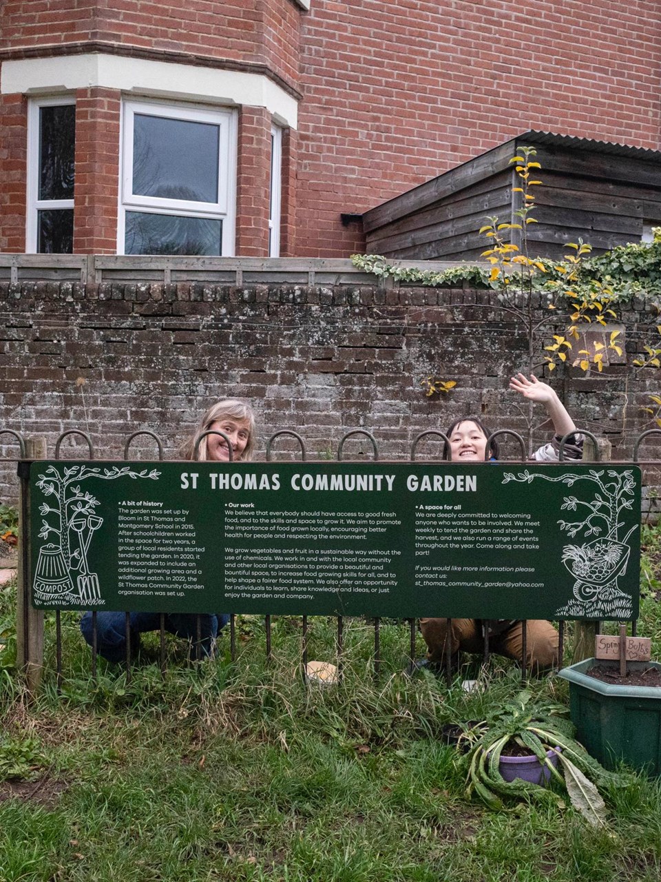 St Thomas Community Garden December 2023