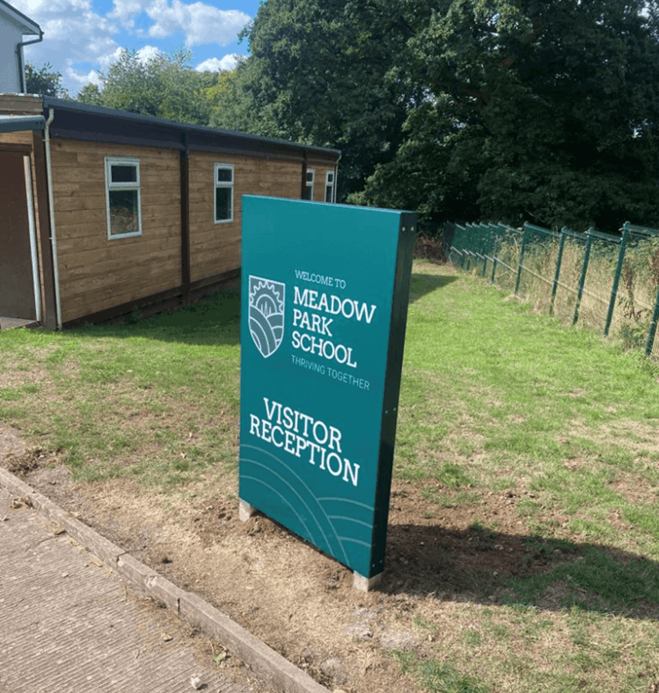 MP Directional Sign