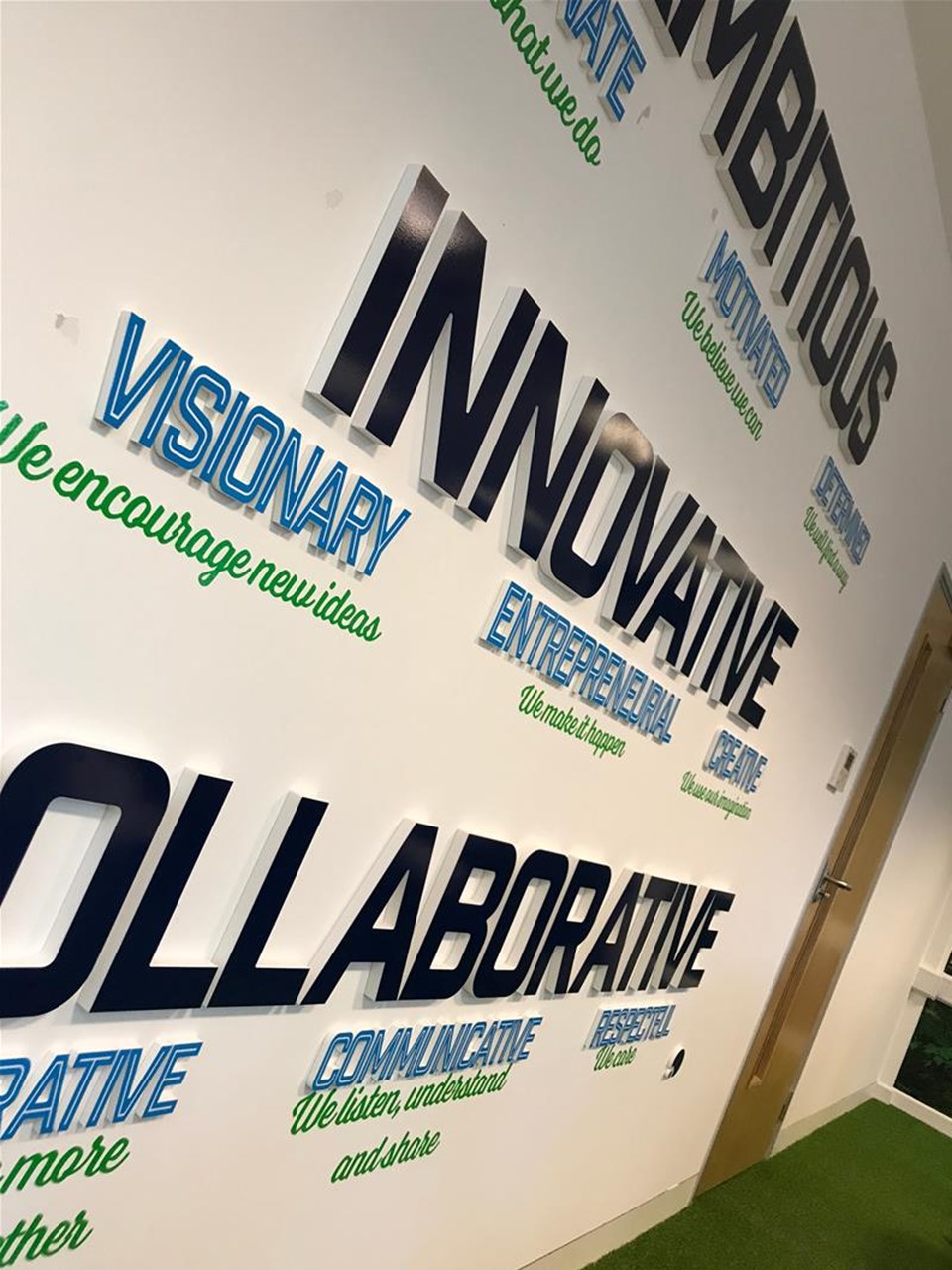 Office Signs 3D Letters Warrington