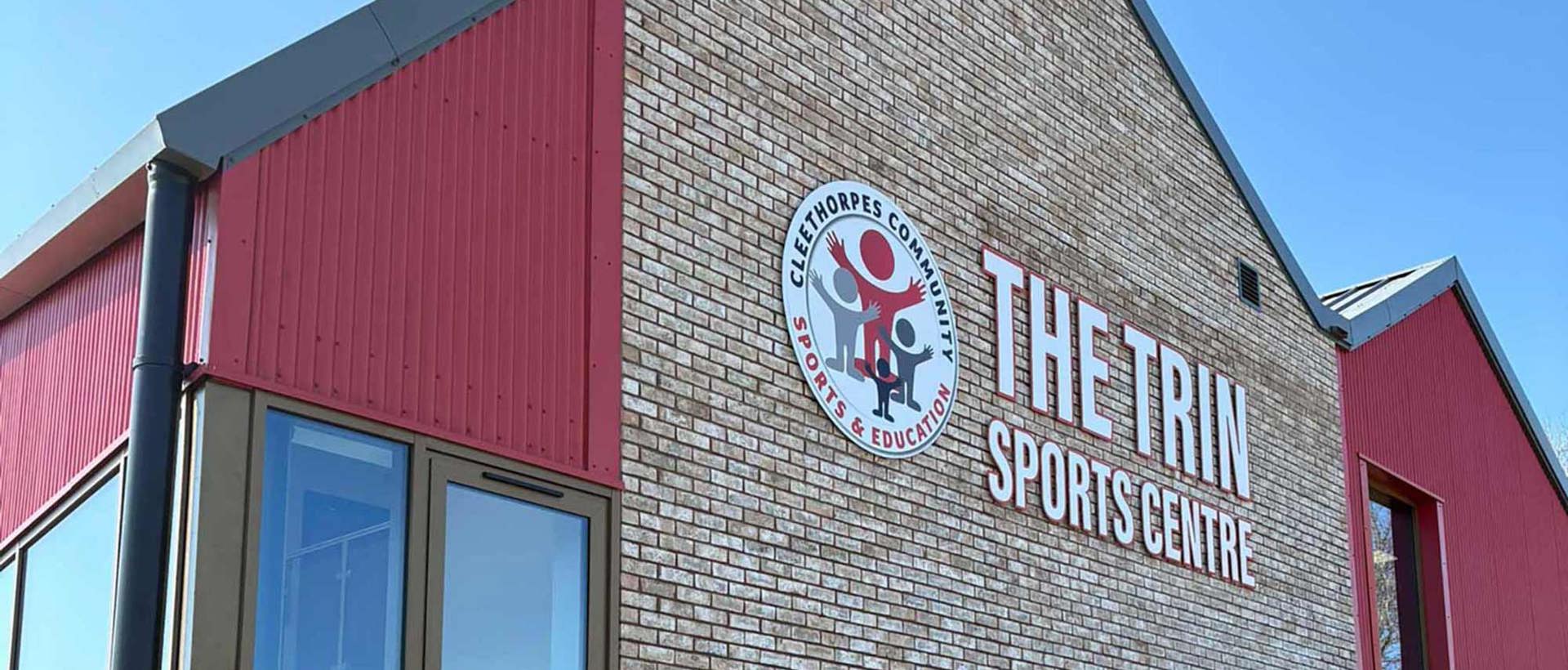 The Trin Sports Centre - External Sign
