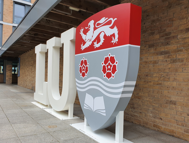 Bespoke freestanding aluminium letters