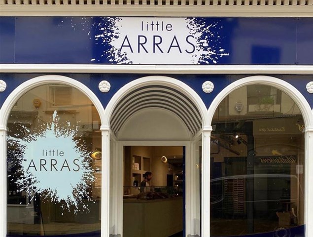 Little Arras Shop Front Sign York