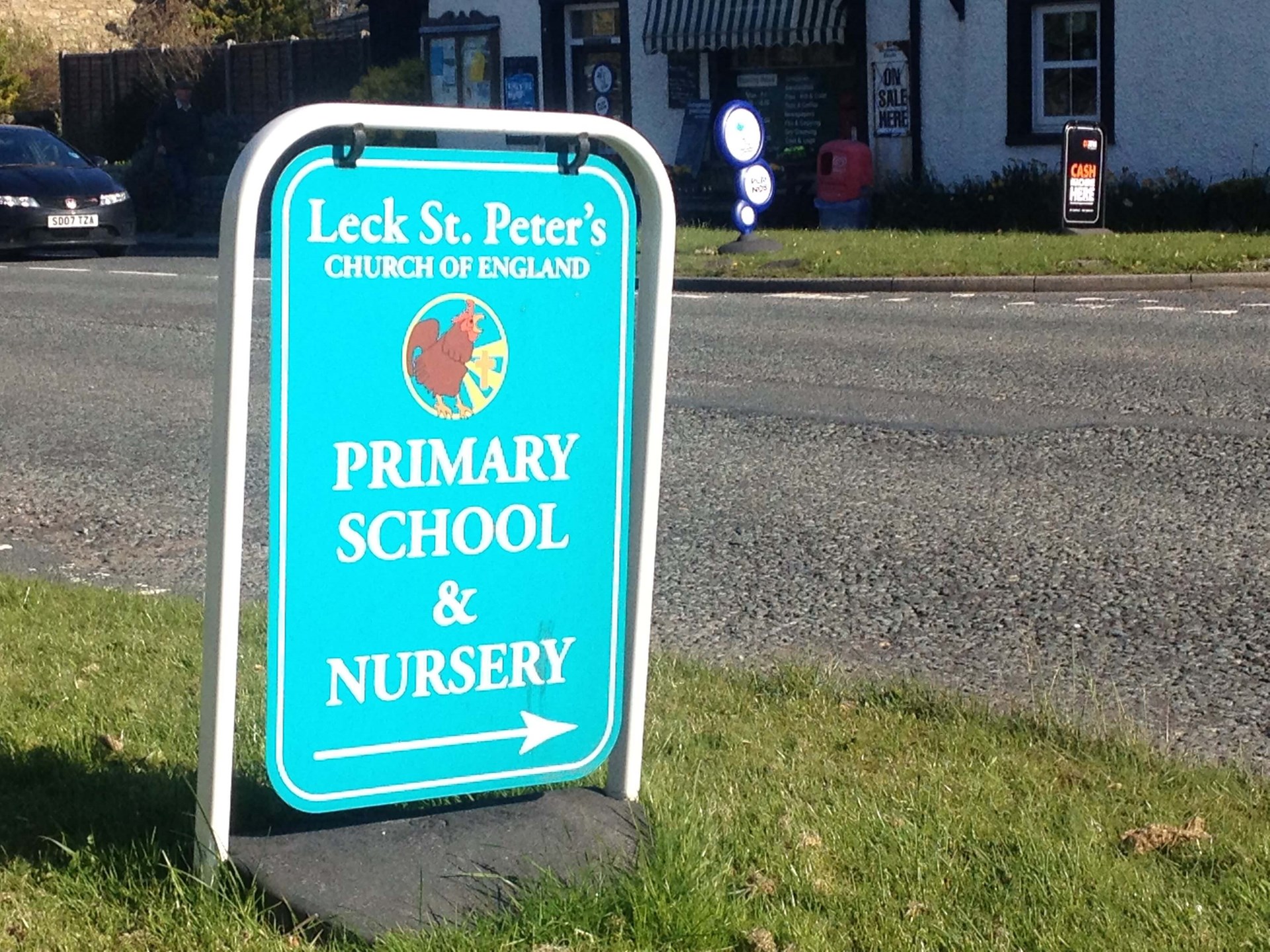Leck St Peter's Education & Schools Outdoor Business Signs A Boards