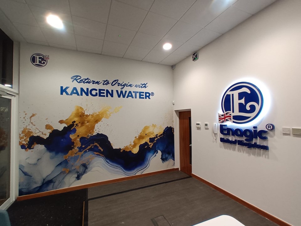 Interior Signage Solution For Enagic Europe By Signs Express Milton Keynes