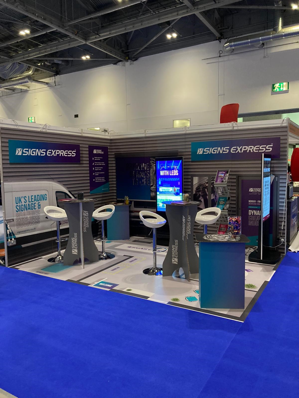 Signs Express Trade Show Stand