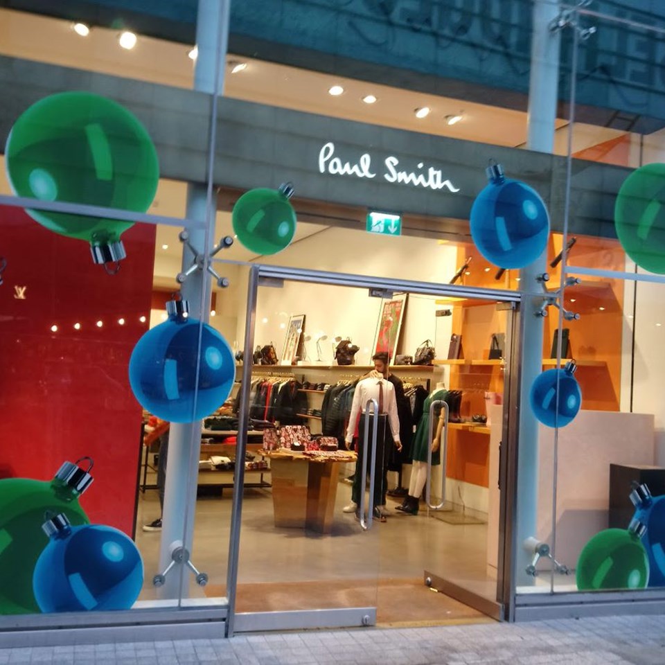 Paul Smith Xmas Window Display