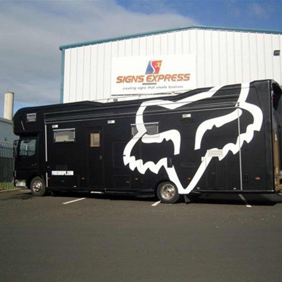 Fox Racing Van Motocross Specialists Fox Head wrap up European Tour