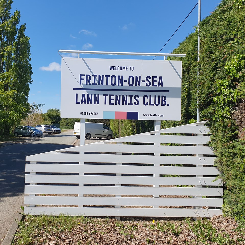 Frinton On Sea Recreation & Leisure Outdoor Business Signs Flexface Sign Colchester & Chelmsford
