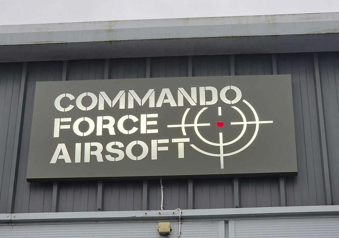 Commando Building Sign Gallery - Signs Express Plymouth
