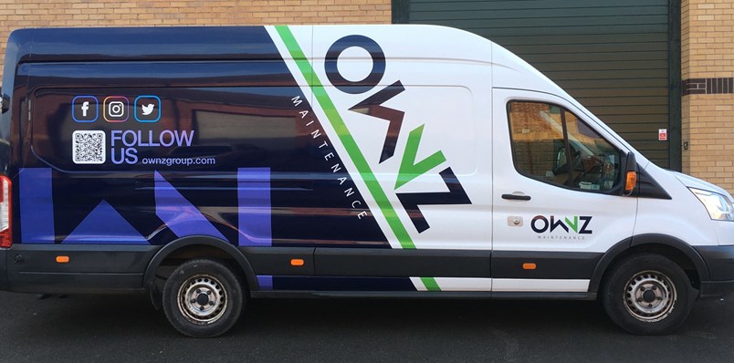 Partial Vehicle Wrap & Cad Cut Graphics OWNZ Leicester (1)