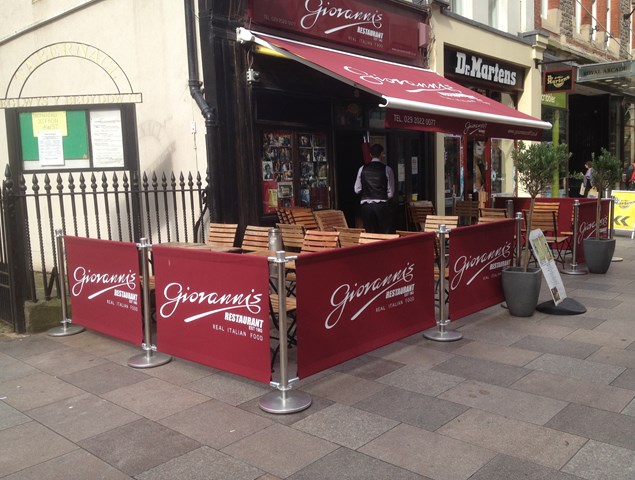 2. Cafe Barriers