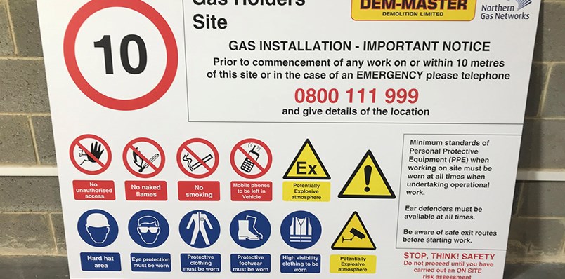 Health & Safety Board Signs Express