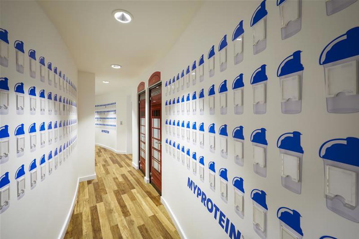 Interior wall graphics and custom wallpaper