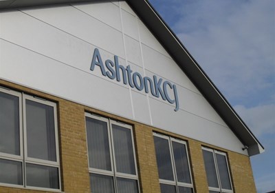 Ashton KCG Norwich Exterior Signage Supplied For The Rebrand Of Ashton