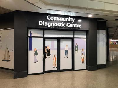 Community Diagnostic Centre - Exterior Signage - Grimsby