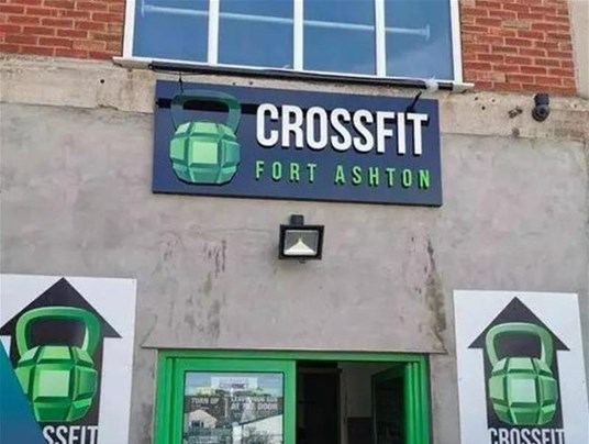 Crossfit Bristol Gym Exterior Signs