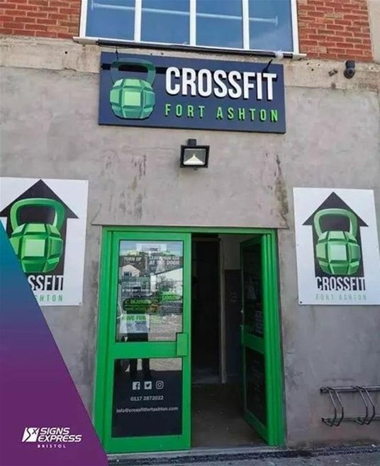 Crossfit Bristol Gym Exterior Signs