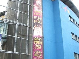 Full Colour Promotional Building Banner Gateshead