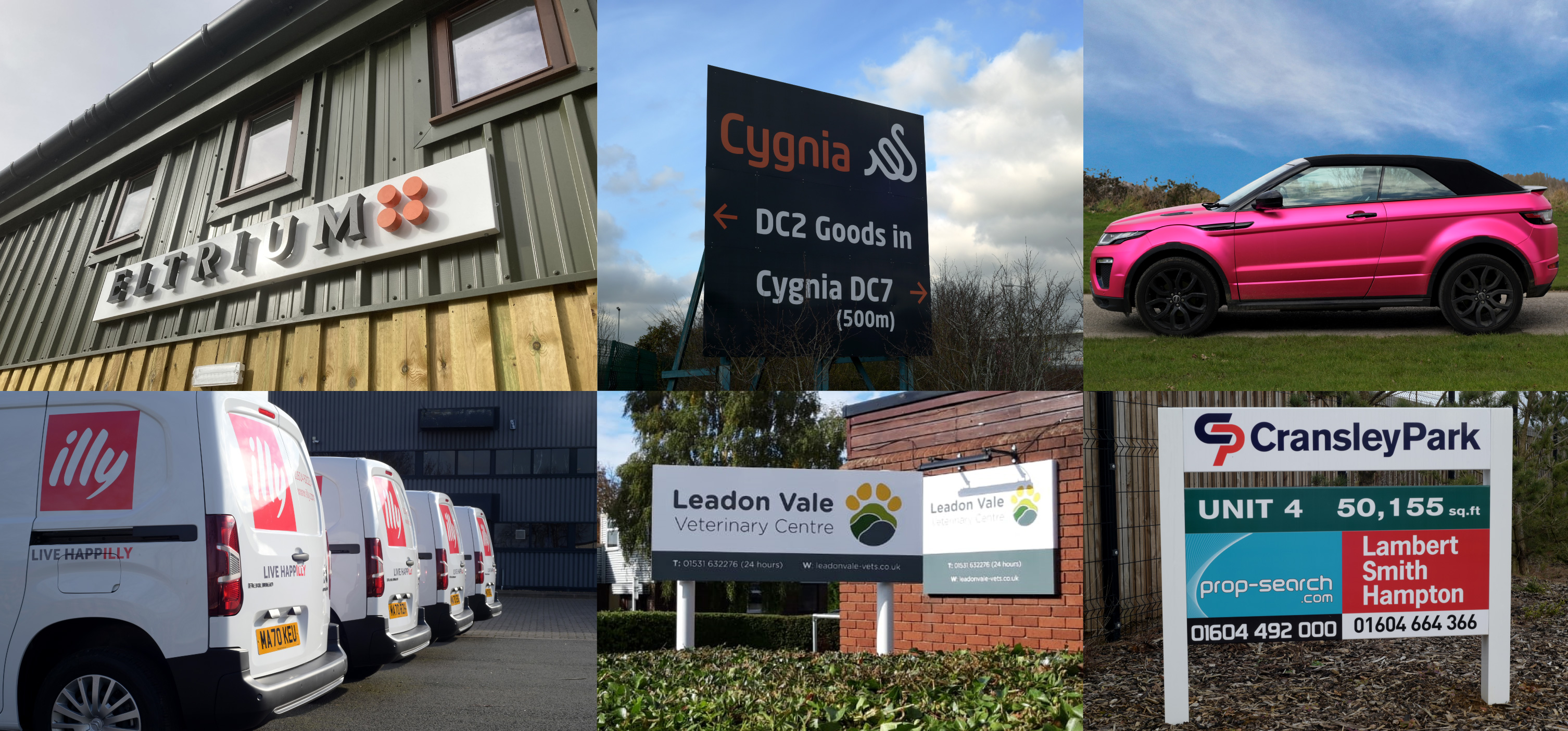 Vehicle Graphics and Sign Makers in Northampton