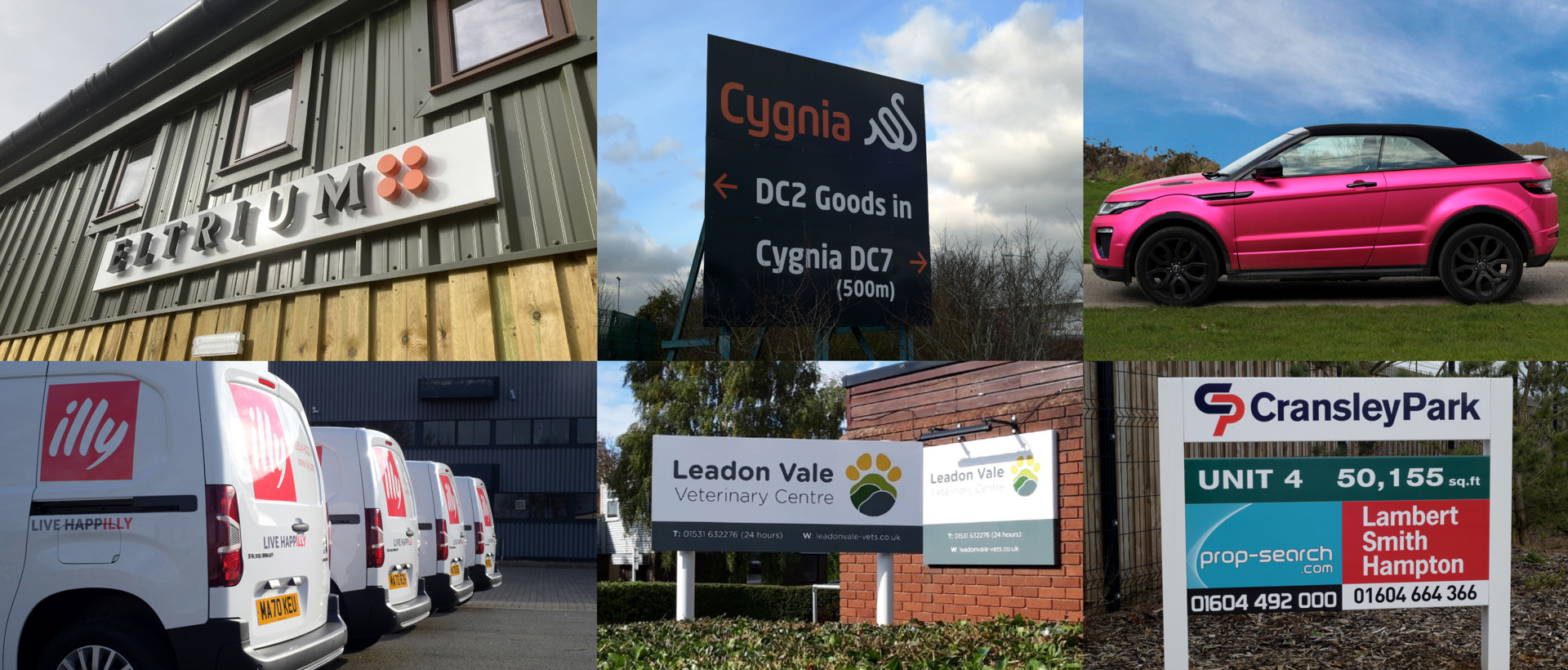 Vehicle Graphics and Sign Makers in Northampton